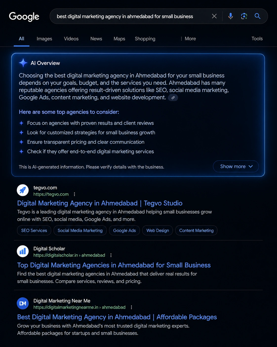 Google AI Overviews for small business India guide 2026