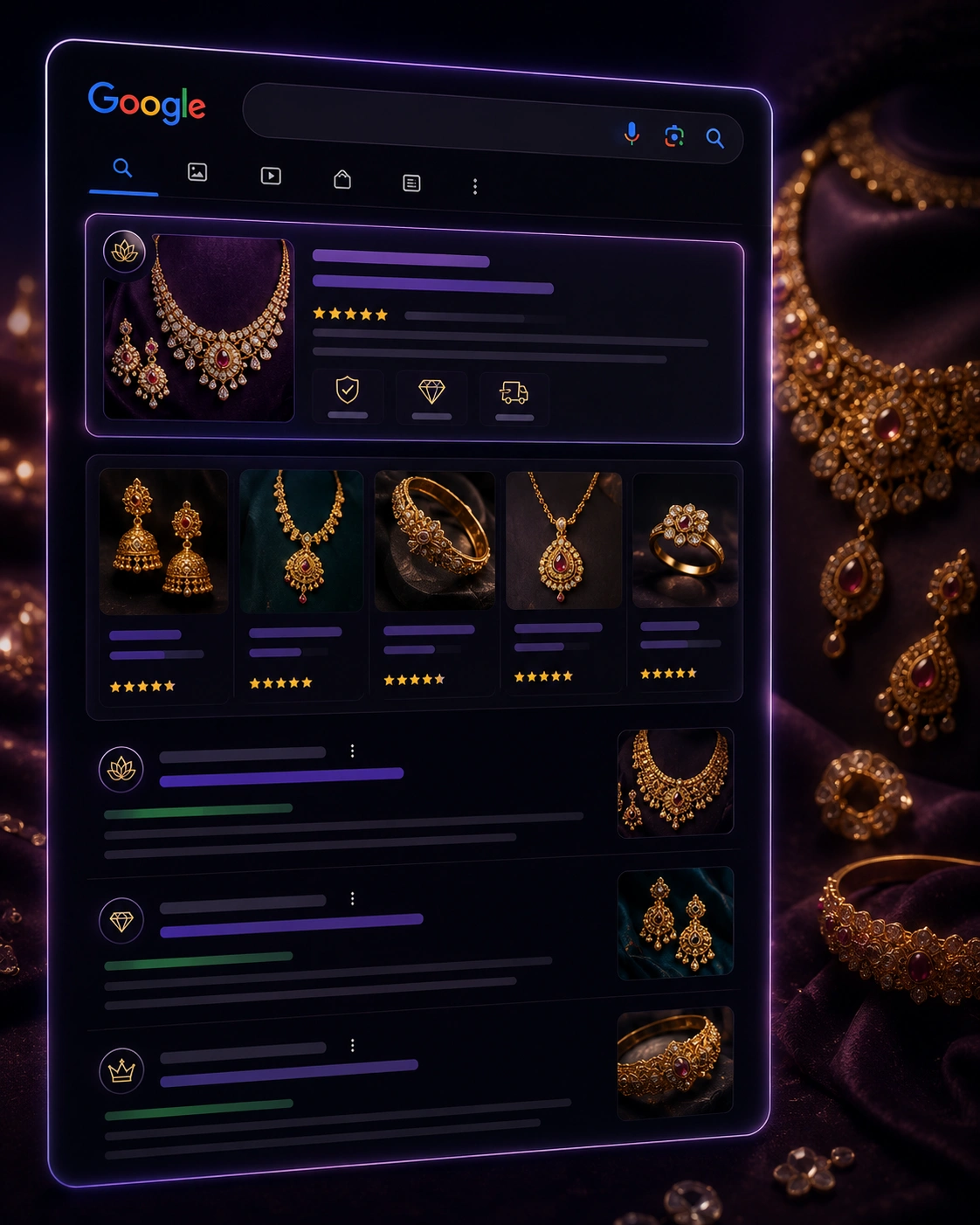 SEO for jewellery website India 2026
